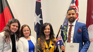 Australian Citizenship Ceremony [upl. by Lleze]