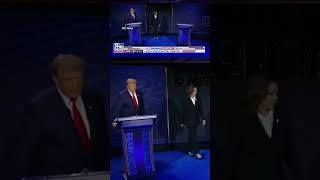 Watch the moment Trump and Harris shake hands to begin the ABC News Presidential Debate [upl. by Anav]