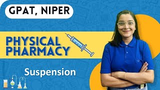 Suspension  Physical pharmacy In English Complete explanation gdcclasses [upl. by Amjan]