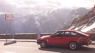 ALFA ROMEO GTV6 STELVIO PASS 🍀PURE SOUND🍀 [upl. by Robb]