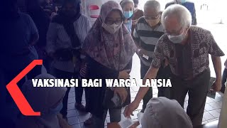 400 Warga Lansia di Malang Ikuti Vaksinasi [upl. by Naugal]