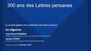 300 ans des Lettres Persanes  La régence [upl. by Dlonra907]