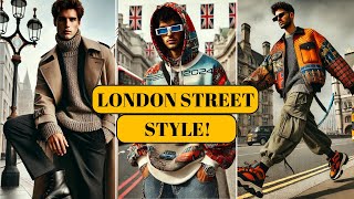 Top Mens Fashion Trends in London 2024  Street Styled [upl. by Ahsilek915]