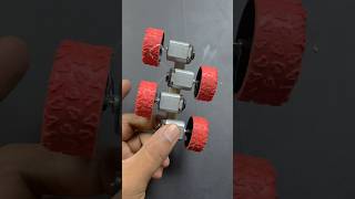 DIY 4 DC Motor Car Build Your Own Powerful Electric Toy Car shorts dcmotor motor experiment [upl. by Waller]