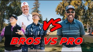 BROS VERSUS A PRO part 2  Birdie 2 Bogey Bros Golf [upl. by Lindahl]