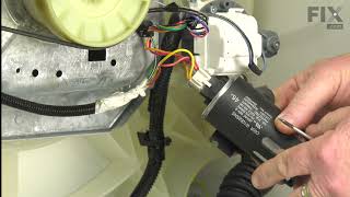 Whirlpool Washer Repair  How to Replace the Capacitor [upl. by Everett]