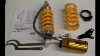 GROM SF Ohlins Shock HO611 HO 611  Comparison  Whats the Difference HardRacing Grom [upl. by Ransom]