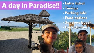 Paradise beach Pondicherry  Best places to visit in Puducherry  Sandune beach  Cleanest beach [upl. by Danika]