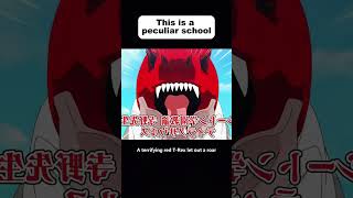 This is a peculiar schoolcartoonvideo animecomicdub [upl. by Paula452]