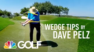 Wedge Week Dave Pelz tips for consistent wedge play  Golf Channel [upl. by Allimrac]