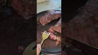 Skirt Steak Perfect Medium Cooked Tender Juicylicious [upl. by Aihsa]