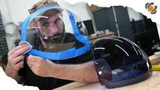 ACES Astronaut Helmet Visor for Adam Savage  Vacuum Forming Tutorial [upl. by Vallie391]