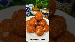 Motichur Laddu Recipe  Ganesh Chaturthi Special  Boondi Ladduladdu sweetrecipe shorts ytshorts [upl. by Lyle]