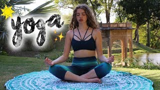 How to Start Yoga  A Beginners Yoga Exercise 🌻  UnJaded Jade [upl. by Rolando]