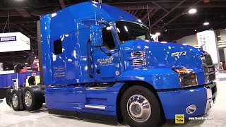 2020 Mack Anthem 64T 70inch Sleeper Truck  Exterior Interior Walkaround [upl. by Sidonia]