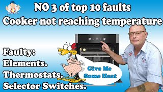 No Heat in Oven Cooker not reaching temperature or cooking evenly [upl. by Uzziel]