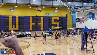 10224 Carmel vs Wauconda Set 1 [upl. by Nileek890]