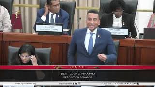 Sen David Nakhid  Debate on Gov’t Borrowing – March 19 2024 [upl. by Barry]