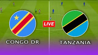 🔴Congo DR vs Tanzania  FIFA World Cup Qualifying  CAF [upl. by Giselbert]