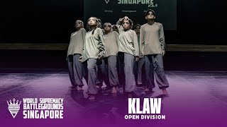 KLAW  Open Division  WSB Singapore 2024 [upl. by Jed912]