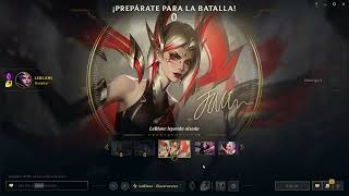 Gameplay mostrando el aspecto y chromas de LeBlanc Leyenda Alzada con voces en español España PBE [upl. by Senoj]