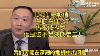 未来美元贬值意味着什么？做不成老大但是也不会变成老二！ [upl. by Aylatan]