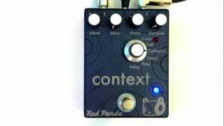 Red Panda Context  Reverb Demo with Bass [upl. by Kimmie]