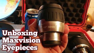 Explore Scientific Maxvision amp Baader Hyperion Eyepieces Review amp Size Comparison [upl. by Martynne]