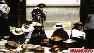 Huancayo  En el año  1937  1950  Video Unico e Inedito  La Ciudad Incontrastable [upl. by Maia]