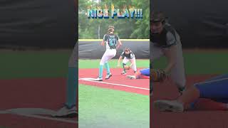 Daring Dive After Wild Deflection  Softball Highlights [upl. by Dylana472]