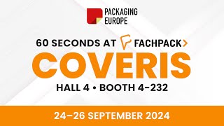 60 Seconds with Coveris at FachPack [upl. by Arihsak230]