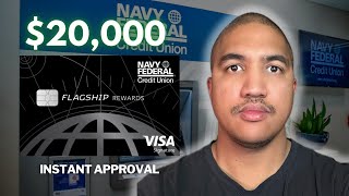 Navy Federal Flagship Rewards Credit Card Approvalin 10 mins [upl. by Mandell]