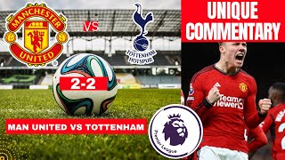 Manchester United vs Tottenham 22 Live Stream Premier League Football EPL Match Score Highlights [upl. by Behre]