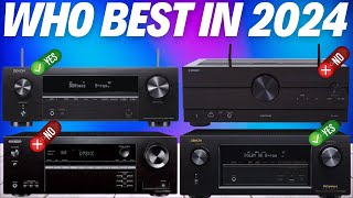 5 Best AV Receivers 2024  Which One Is Best [upl. by Nhguaval991]