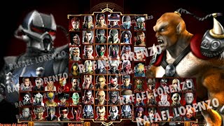 Mortal Kombat 9  CYBER SMOKE amp KINTARO MK ARMAGEDDON MOD DLC MK9  Expert Arcade Ladder  Gameplay [upl. by Enalda]