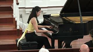 “L’isle Joyeuse” Debussy played by Fiona Wu pianist at PCPC July 15 2024 [upl. by Reynold]