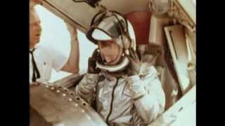 NASA Chief Test Pilot Joe Walkers astronaut flight over Beatty Nevada [upl. by Allianora]