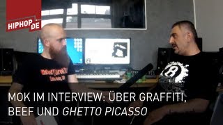 MOK über quotGhetto Picassoquot illegales Graffiti sprühen und Beef Interview  Toxik trifft 225 [upl. by Kamaria190]