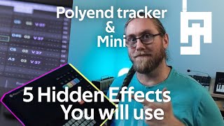 Polyend Tracker and Tracker Mini  5 Live effects I know you are going to use [upl. by Ashia]