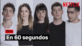 El cast resume ÉLITE 4 en 60 SEGUNDOS  Netflix España [upl. by Maxantia]