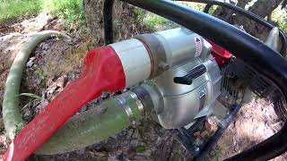 Managing a Waterfowl Impoundment  Pumping Water [upl. by Worra]