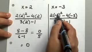 611 Rational Expressions Fundamental Property [upl. by Odlawso]