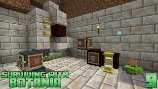 Surviving With Botania  E09  Automated Orechid amp Ore Processing [upl. by Sheets487]