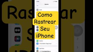 Como rastrear seu iphone mesmo desligadoAtive Agora Apple iphone rastreador iphone [upl. by Prentice]