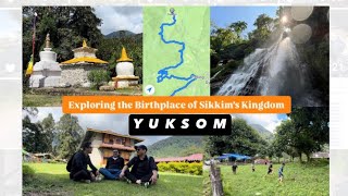 FIRST CAPITAL OF SIKKIM  YUKSOM  DUBDI  KANCHENJUNGA FALLS  KATHOK LAKE  NORBU GANG [upl. by Odnuges]