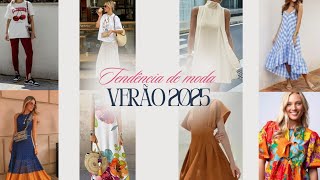 MODA VERÃO 2025  Principais tendências da passarela para o dia a dia [upl. by Yeldarb]