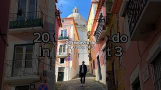 Ultimate 20 things to do in Lisbon Portugal Pt 3 [upl. by Anilave68]