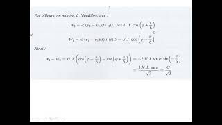 electrotechnique ch3 triphase equilibre partie5 [upl. by Emlynne177]