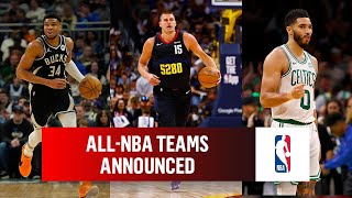 2024 AllNBA First Team ANNOUNCED POSITIONLESS for the first time Breaking News  CBS Sports [upl. by Esinev772]