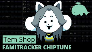 Tem Shop  Undertale  Famitracker 8Bit [upl. by Alfonzo]